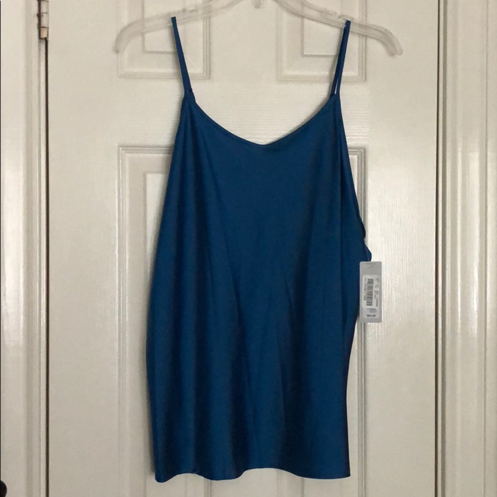 Jewel Aqua Tone Under Shirt (Chemise)